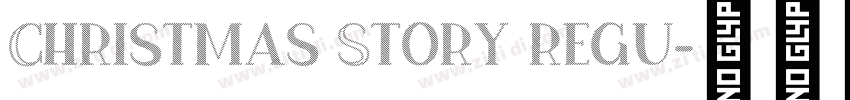 Christmas Story regu字体转换